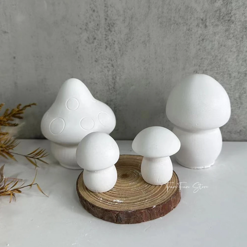 Candle Making Essentials - 3D Mushroom Candle Silicone Mold Crystal