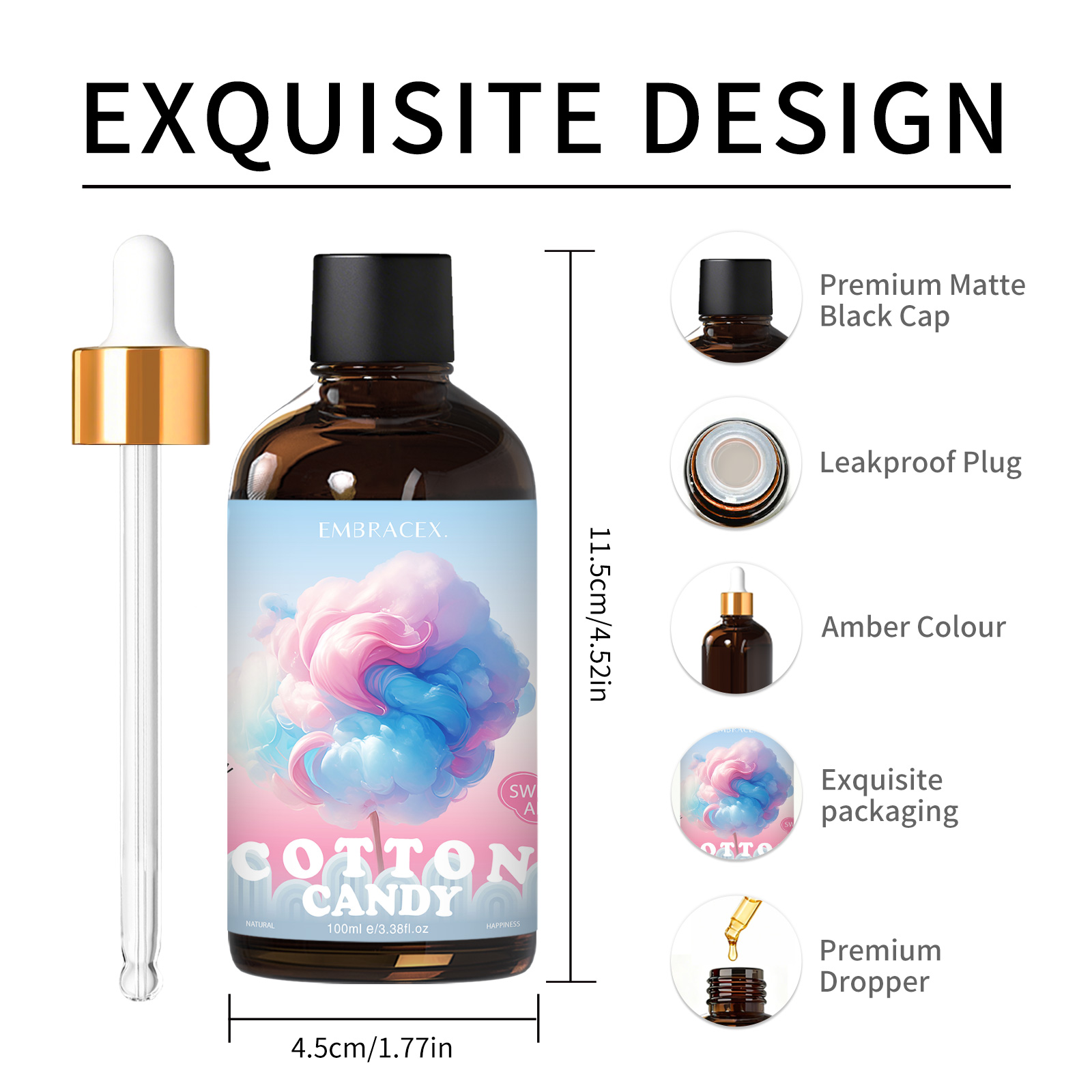100ml Cotton Candy Fragrance O - Candle Making Essentials review and price
