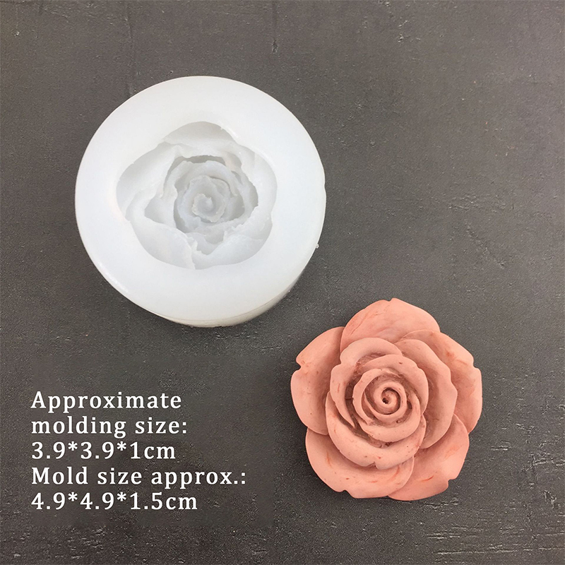 3D Rose Flower Shape Leaf Sili - Candle Making Process review and price