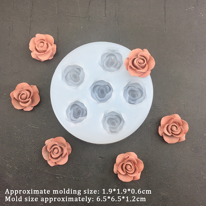 3D Rose Flower Shape Leaf Sili - Candle Making Process review and price