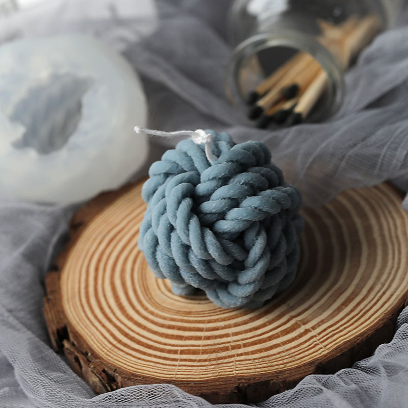 3D Wool Shape Candle Mold Scen - Candle Making Essentials review and price