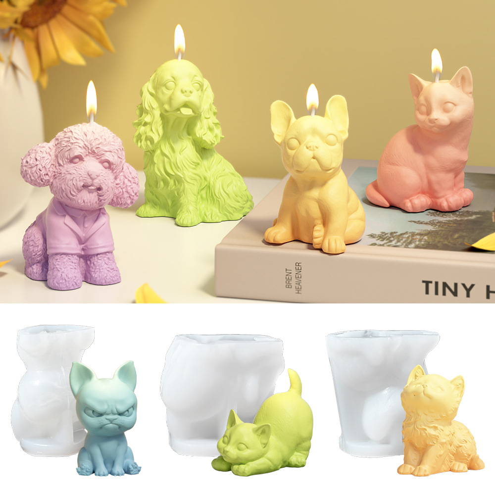 Sitting Labrador Puppy Silicon - Candle Making Essentials review and price