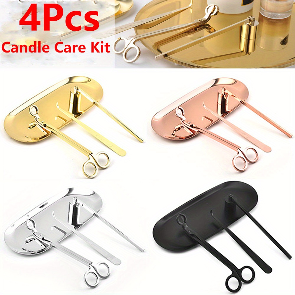 4pcs/set Luxury Candle Care Ki - Candle Making Process review and price