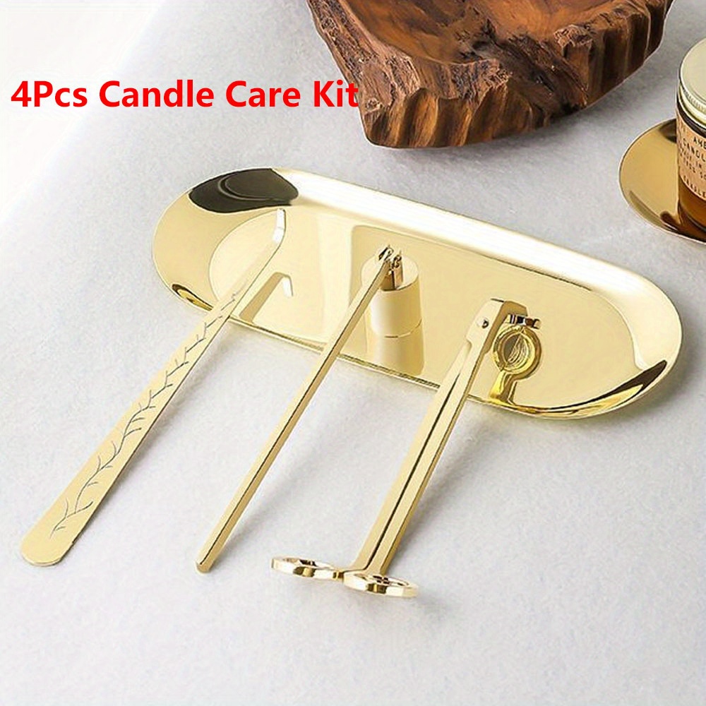 4pcs/set Luxury Candle Care Ki - Candle Making Process review and price