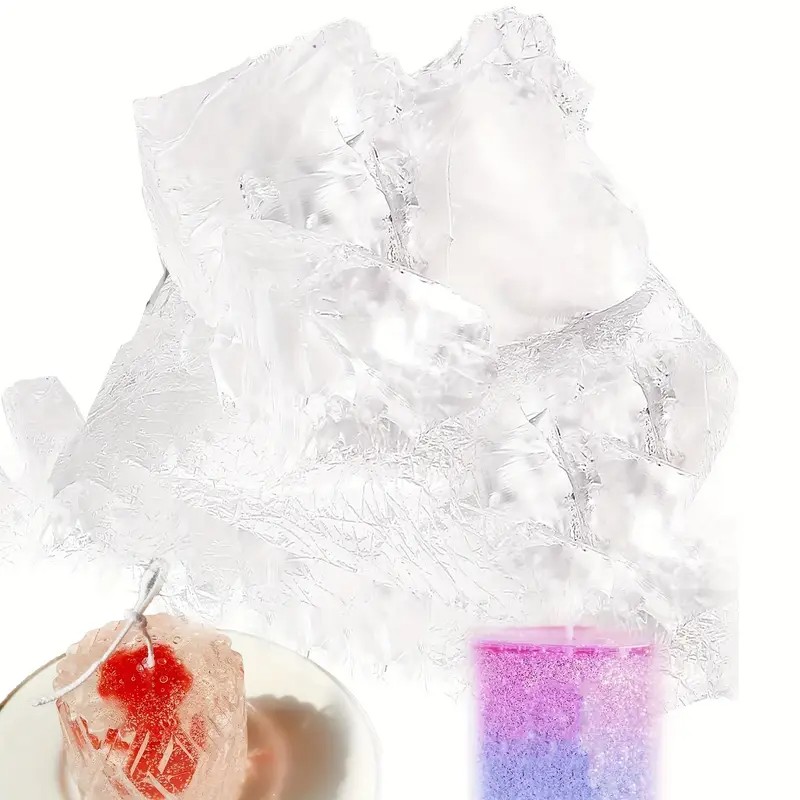 Transparent Crystal Wax, Jelly - Candle Making Process review and price