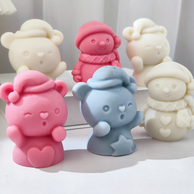 Christmas Snowman Silicone Mol - Candle Making Essentials review and price