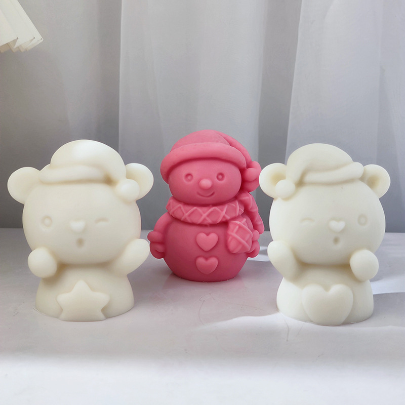Christmas Snowman Silicone Mol - Candle Making Essentials review and price