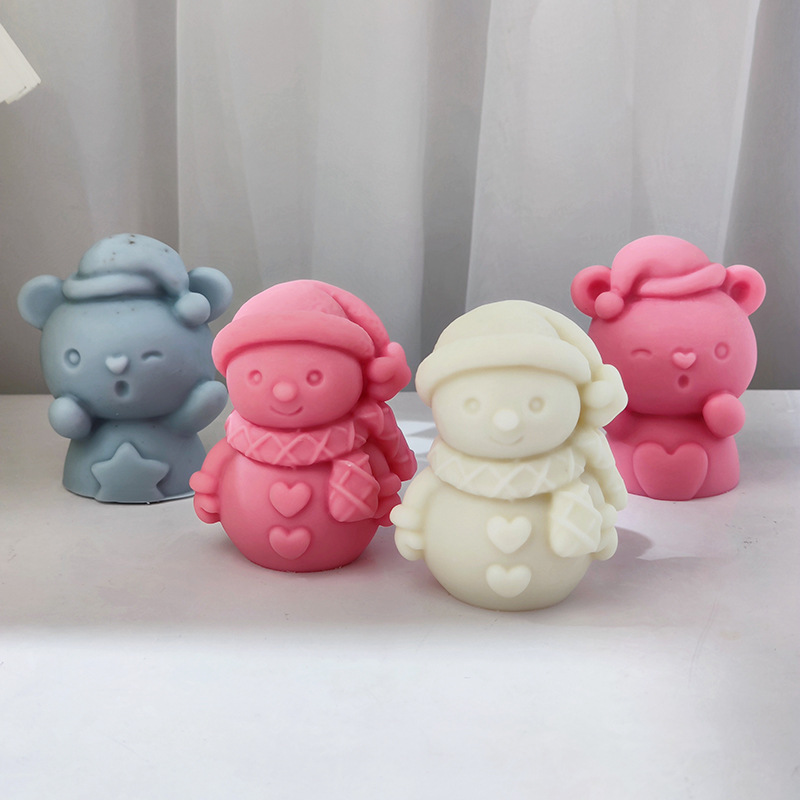 Christmas Snowman Silicone Mol - Candle Making Essentials review and price