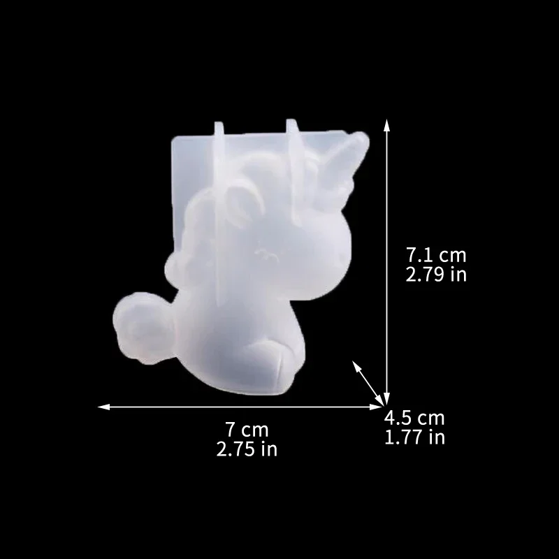 3D Geometric Silicone Unicorn  - Candle Making Process review and price