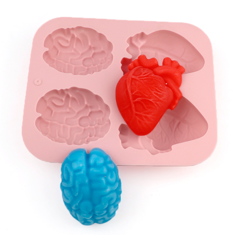 Human Brain And Heart Silicone - Candle Making Process review and price
