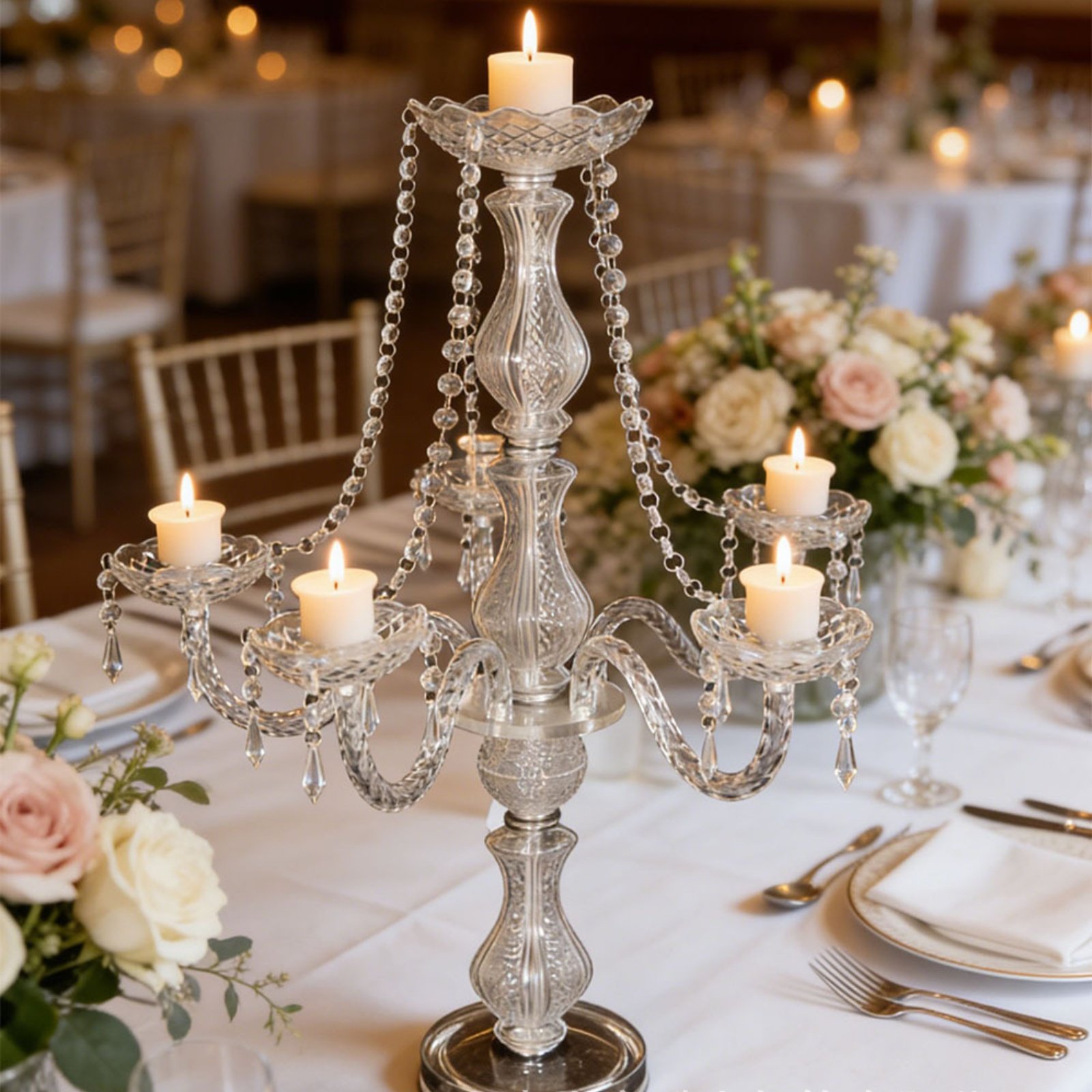 Crystal Candelabra Elegant Wed - Candle Making Process review and price