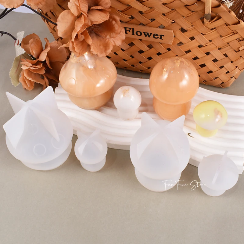 3D Mushroom Candle Silicone Mo - Candle Making Essentials review and price