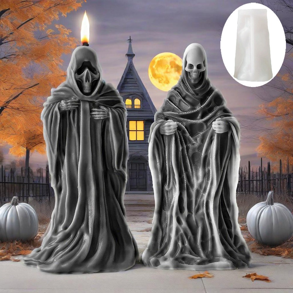 3D Skeleton Scent Candle Silic - Candle Making Essentials review and price