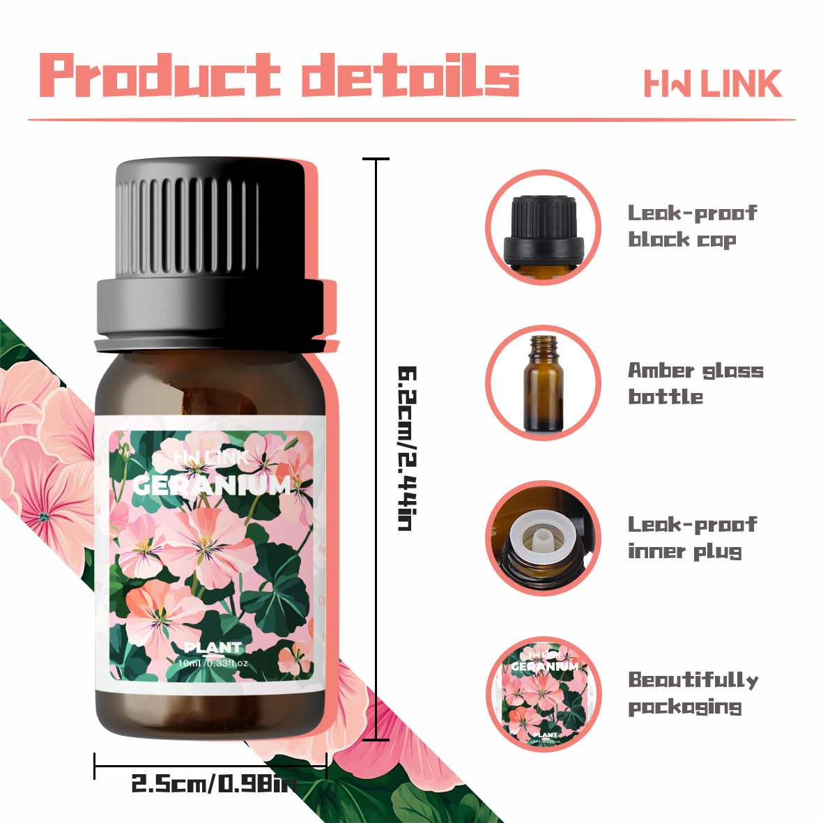 Geranium Essential Oils 10ml P - Candle Making Essentials review and price