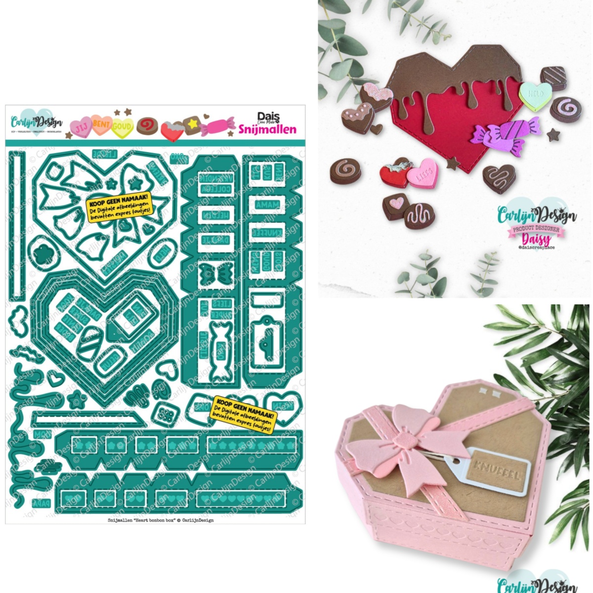 Heart Bonbon Box Unicorn Choco - Candle Making And Perfume review and price