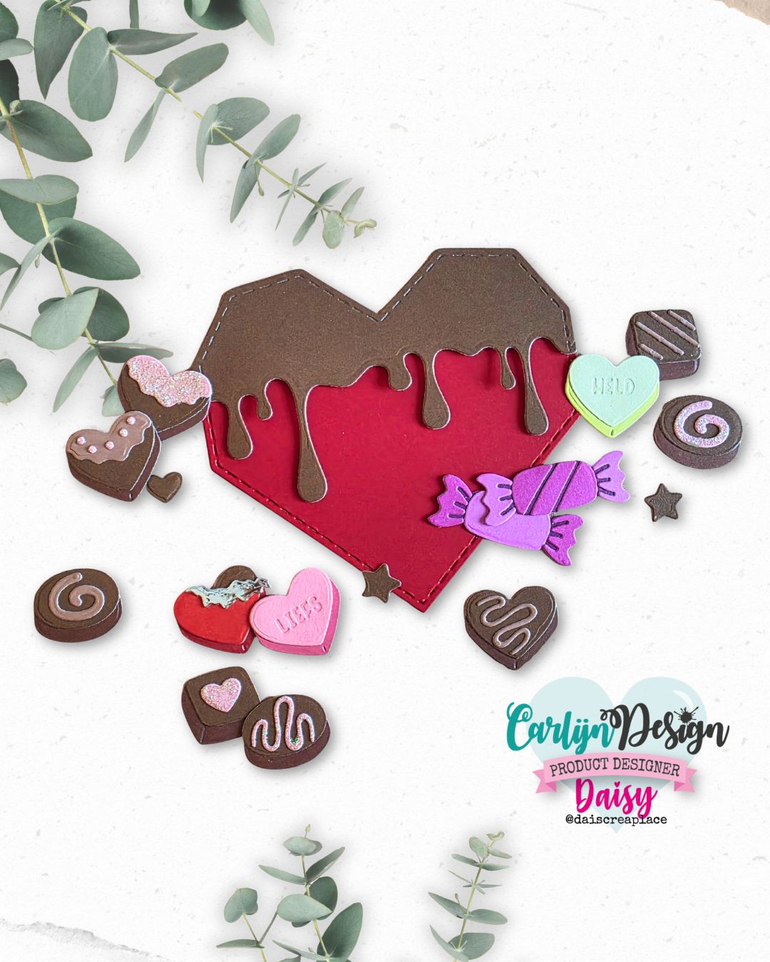 Heart Bonbon Box Unicorn Choco - Candle Making And Perfume review and price