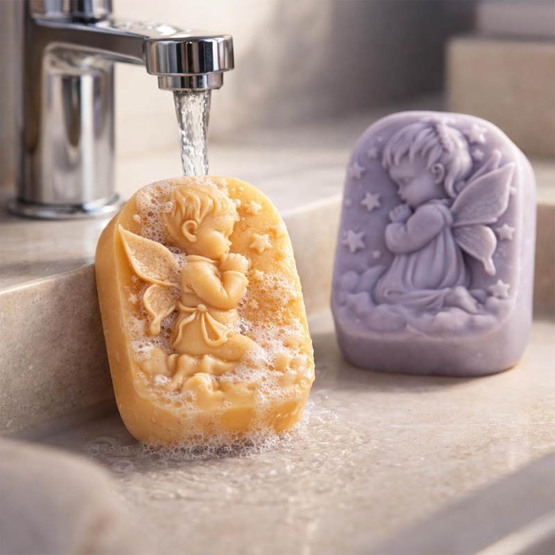 Angel Silicone Mold For Soap M - Candle Making Process review and price